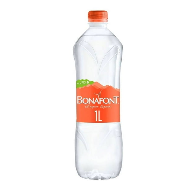 Agua Bonafont natural 1 l