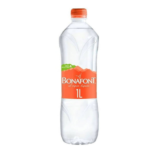 Agua Bonafont natural 1 l