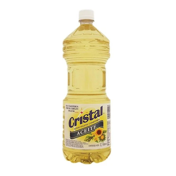 Aceite vegetal Cristal 1.5 l