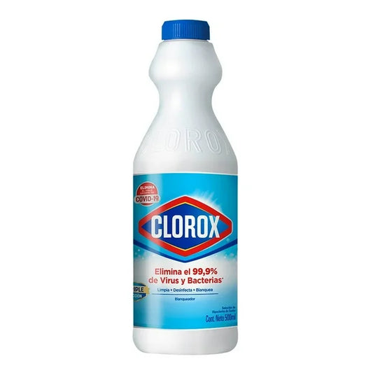 Blanqueador Clorox triple acción 500 ml