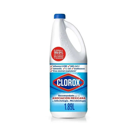 Cloro Blanqueador Desinfectante Clorox Original 1.89 L