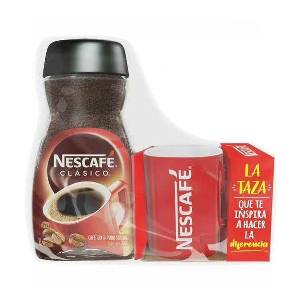 Café Nescafé Clásico 200 g + Taza