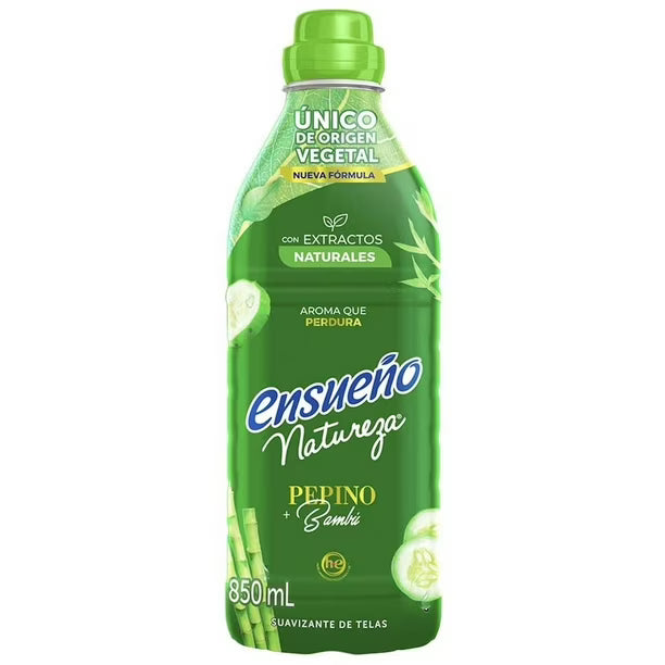Suavizante Ensueño Ze Pepino Bambú de 850ml Ensueño Pepino Bambú de 850ml