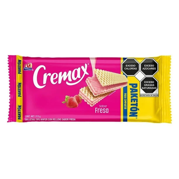 Galletas Cremax Cremax Con relleno sabor fresa 213g
