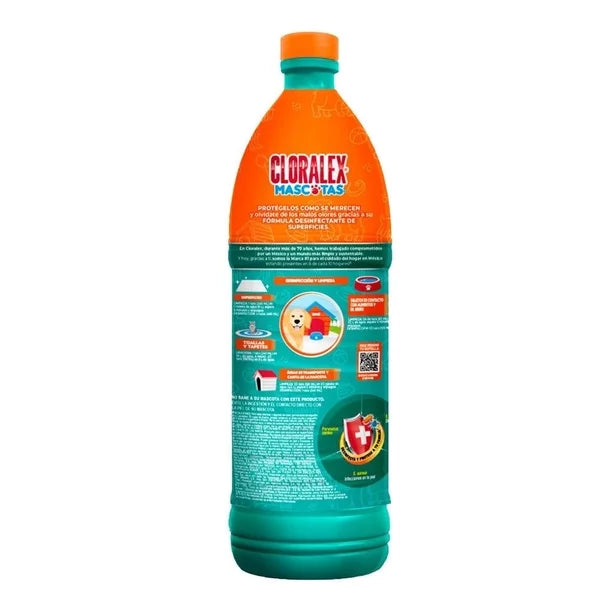 Blanqueador desinfectante Cloralex Mascotas 950 ml