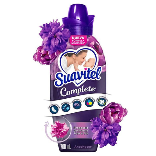 Suavizante de Telas Suavitel Complete Anochecer 700 ml