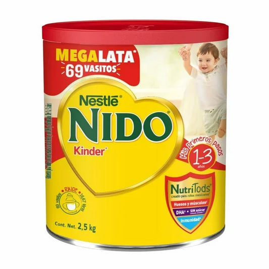 Fórmula Infantil Nido Kinder Nestlé Lata 2.5 KG