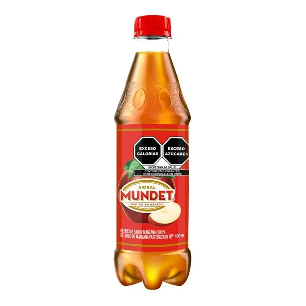 Refresco Sidral Mundet sabor manzana de 400 ml