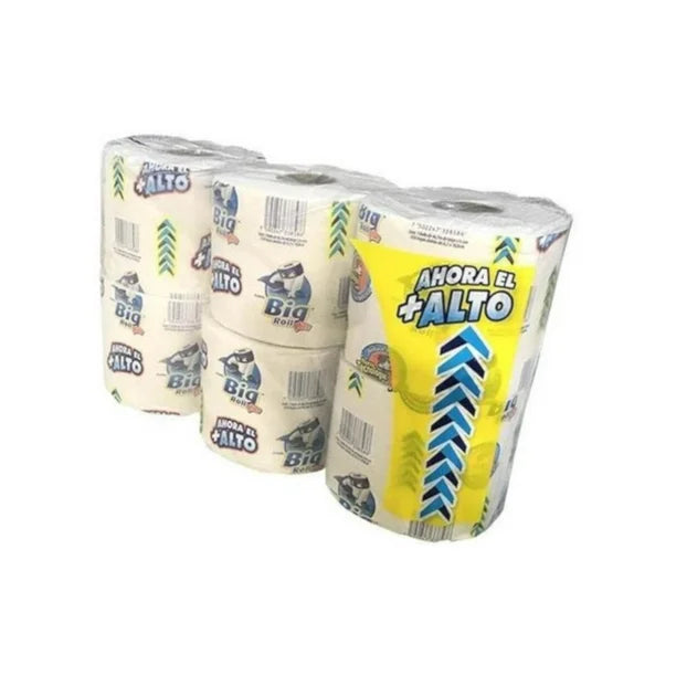 ig Roll 550 Hojas Dobles de 6 Rollos Big Roll 550 Hojas Dobles