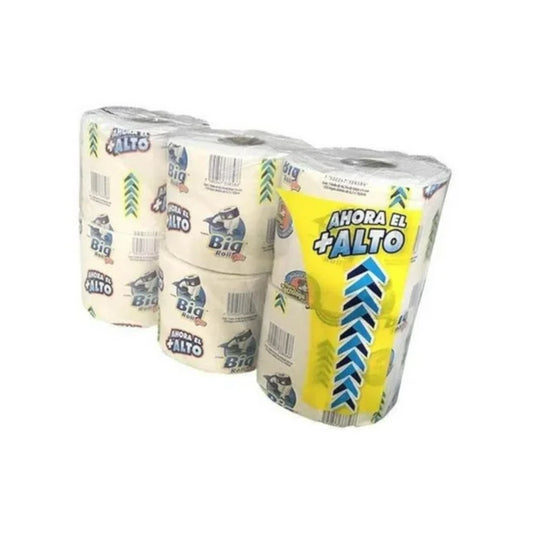 ig Roll 550 Hojas Dobles de 6 Rollos Big Roll 550 Hojas Dobles