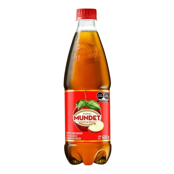 Refresco Sidral Mundet sabor manzana de 600 ml
