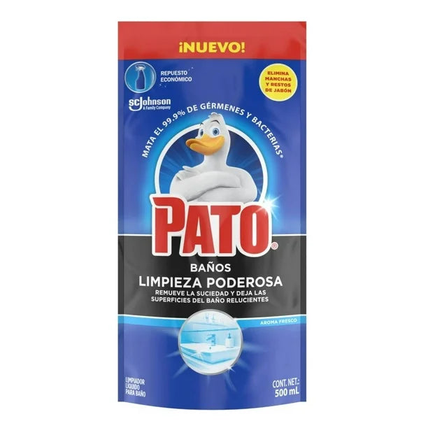 Limpiador líquido Pato baños aroma fresco 500 ml