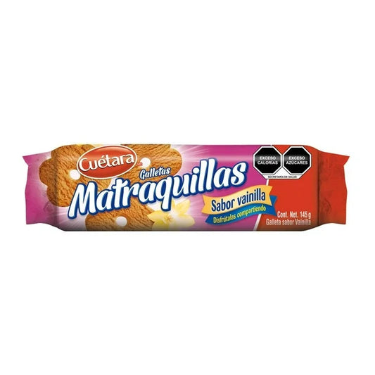 Galletas Cuétara Matraquillas sabor vainilla 145 g