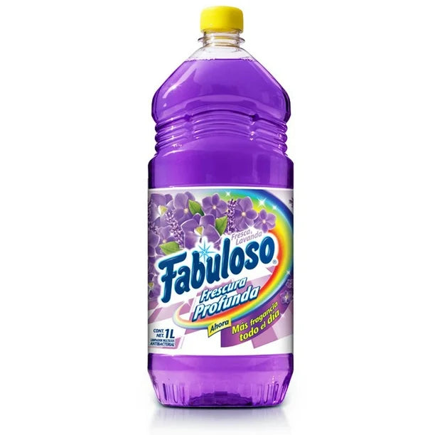 Limpiador líquido Fabuloso frescura activa fresca lavanda 1 l