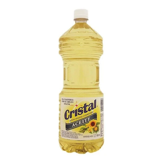 Aceite vegetal Cristal 1.5 l
