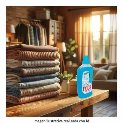 Detergente líquido Foca para ropa 1 l