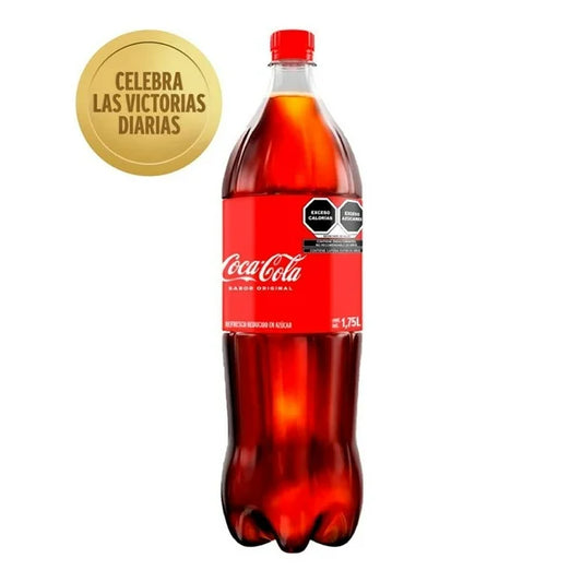 Refresco Coca Cola sabor original de 1.75 l