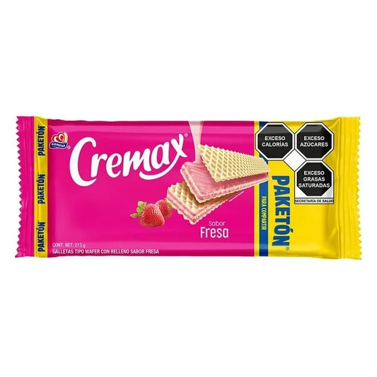Galletas Cremax Cremax Con relleno sabor fresa 213g