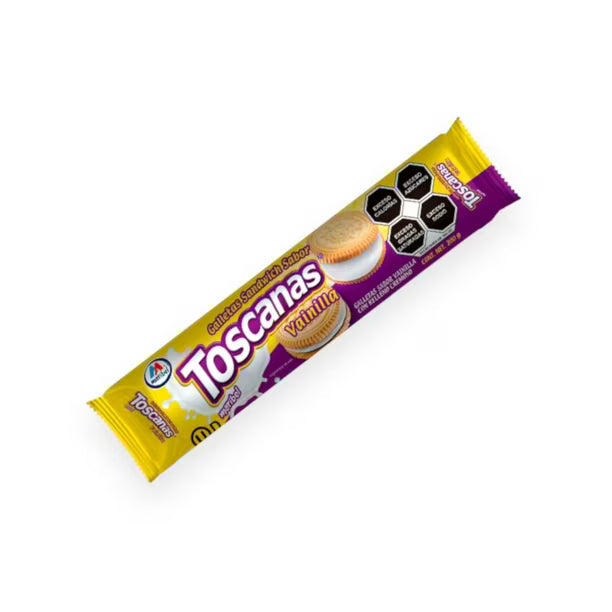 Pack de 20 Galletas Maribel Sandwich Toscana Vainilla 200gr Maribel Toscana Sandwich