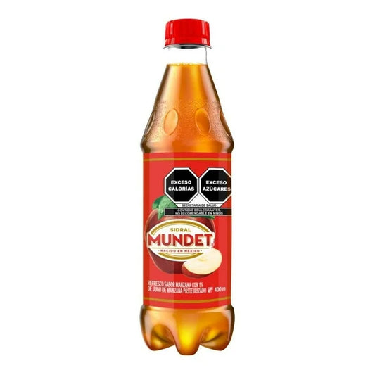 Refresco Sidral Mundet sabor manzana de 400 ml