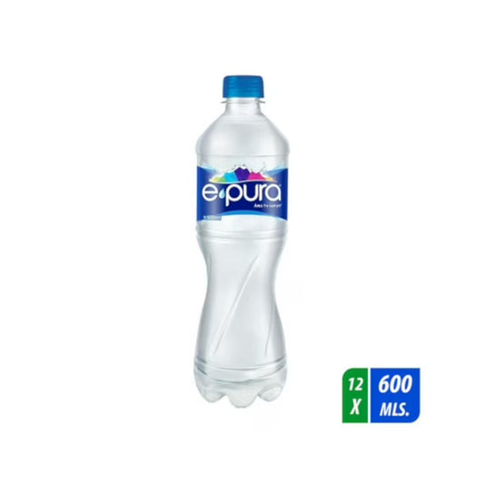 Agua Epura 600 ml Epura purificada
