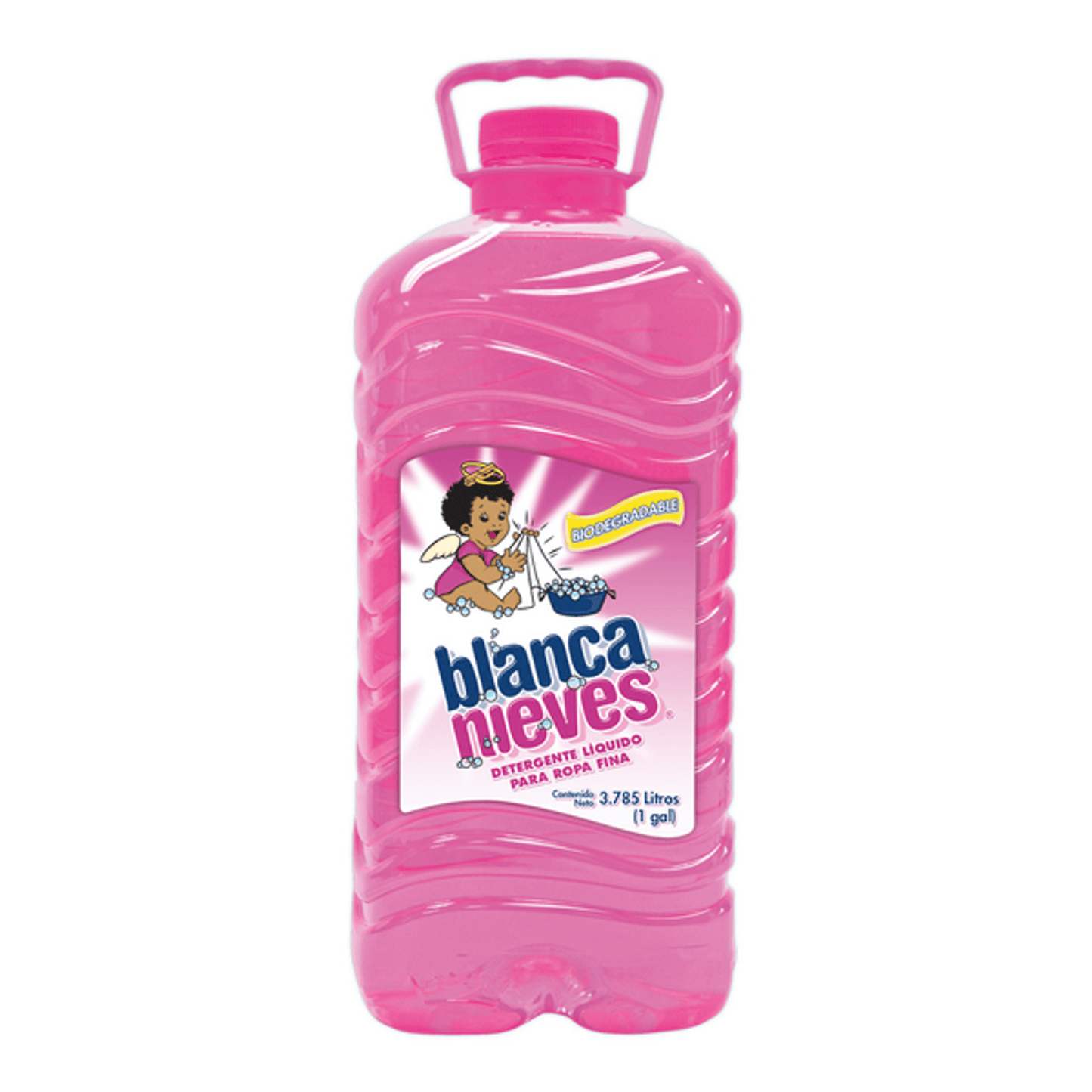 382809  Blanca Nieves Detergente Líquido Ropa Fina 3.78 L