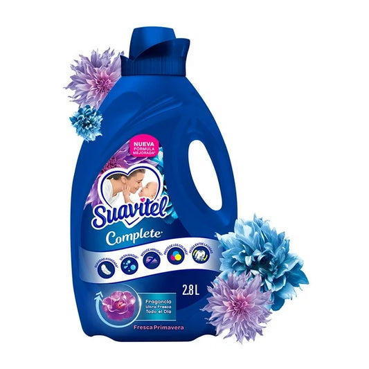 Suavizante de Telas Suavitel Complete Fresca Primavera 2.8 L
