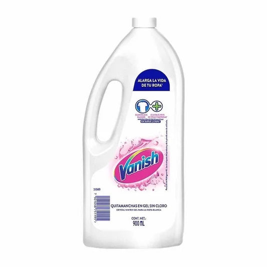 Quitamanchas Vanish Crystal White líquido para ropa blanca 900 ml