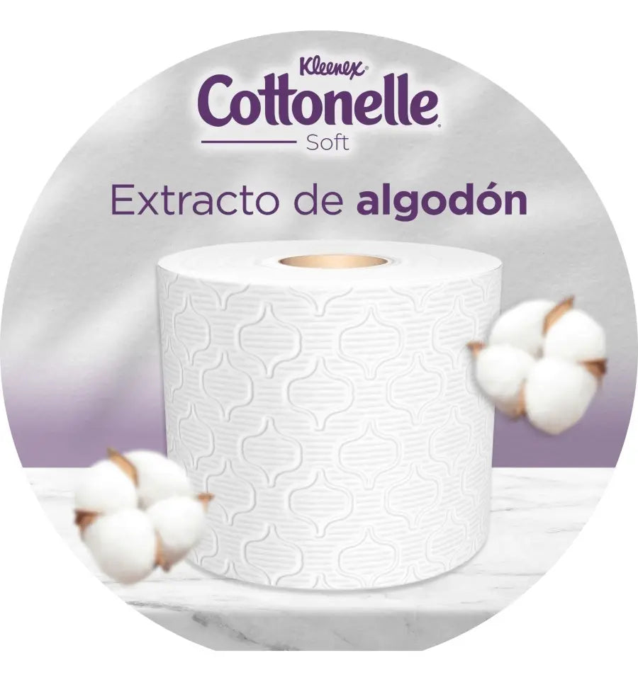 Papel Higiénico Kleenex Cottonelle Soft 40 Rollos