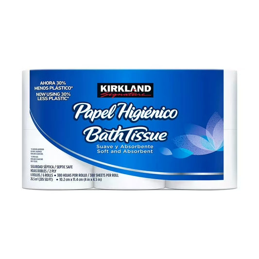 Papel Higiénico Kirkland Signatura 6 Rollos KIRKLAND SIGNATURE ROLLO
