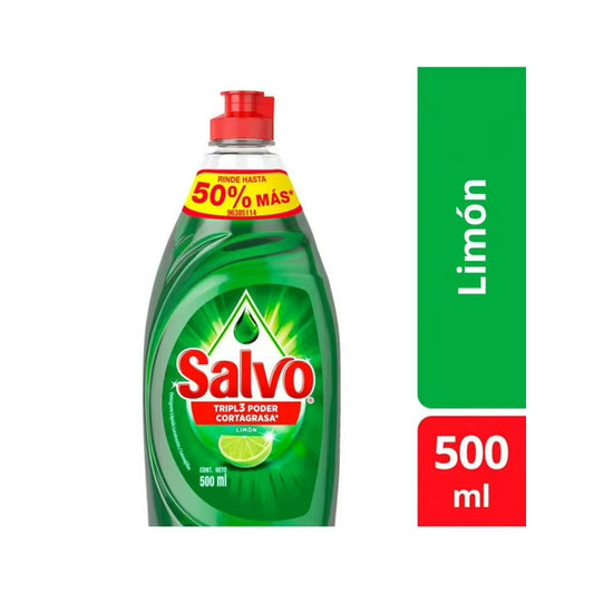 Lavatrastes Salvo Limón 500 ml