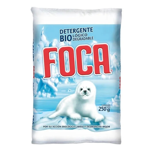 Detergente en polvo Foca biodegradable 250 g