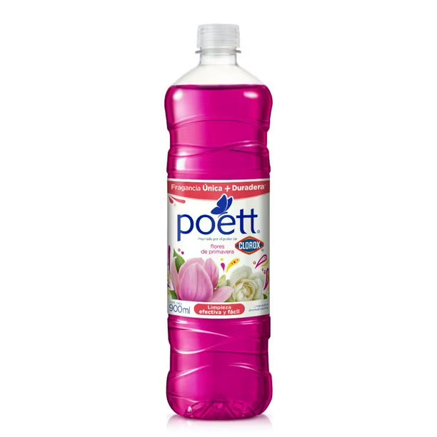 Limpiador de Piso Clorox Poett 900ml Flores