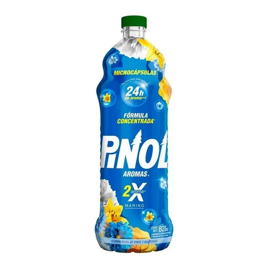 Limpiador líquido Pinol Aromas marino 828 ml