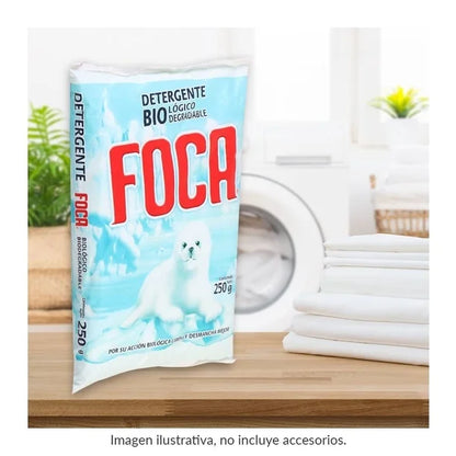 Detergente en polvo Foca biodegradable 250 g