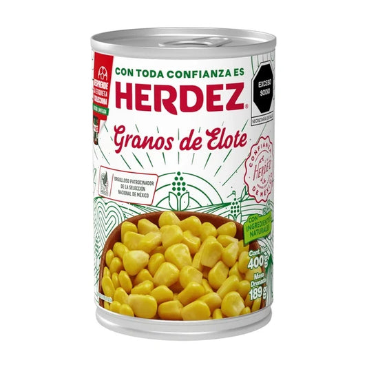 Granos de elote Herdez 400 g