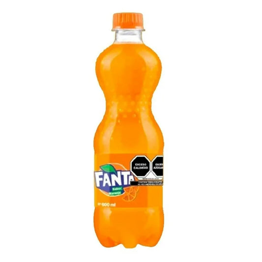 Refresco Fanta sabor naranja de 600 ml